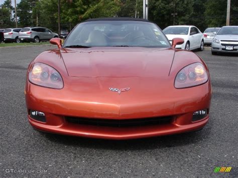 2005 Daytona Sunset Orange Metallic Chevrolet Corvette Convertible