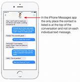 How to Save / Print iPhone Text Messages with the Name and Contact on ...