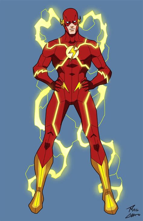 The Flash By Phil Cho On Deviantart Dc Heroes Comic Book Heroes Comic