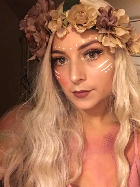 Mythical Elf Fairy Halloween Hair And Makeup Fairy Halloween Makeup