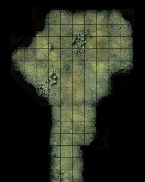 Small Cave Battle Map Fantasy Map Adventure Map Dnd World Map