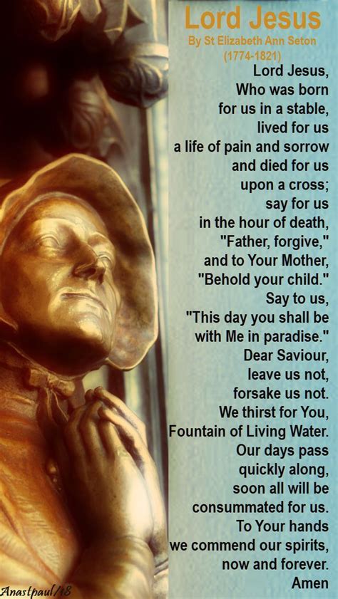 Dear Saviour Leave Us Not Forsake Us Not We Thirst For You Fountain