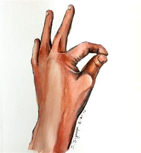 Weekly Mind Sketch Drawing Skills How To Draw Hands Pinched Finger