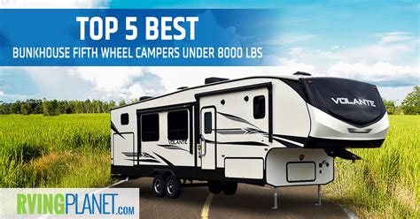 This is why we have reviewed our favorite travel trailers for you, which weigh less than 8000 lbs. Fifth Wheel Toy Haulers Under 12000 Lbs | Wow Blog