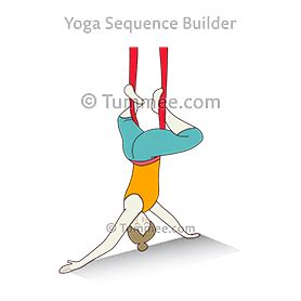 Here, the yogi balances on the toes with the hands in prayer. Butterfly Pose Forward Bend Arms Under Legs Yoga (Baddha ...