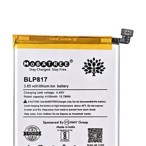 Mobatree Blp817 Original Mobile Battery For Oppo A15 Oppo A15s