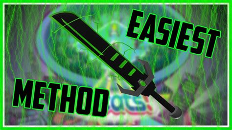 How To Get The Green Sword In Rb Battles Easiest Method Youtube