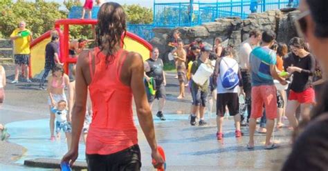 Vancouver Water Fight Gives Stanley Park A Soaking Photos Video