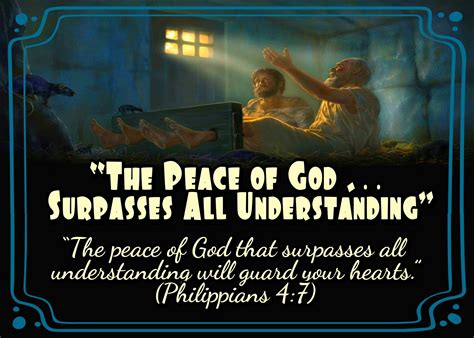 The Peace Of God That Surpasses All Understanding Will Guard Your