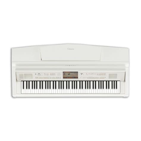 DISC Yamaha CVP Clavinova Digital Piano Polished White At Gear Music