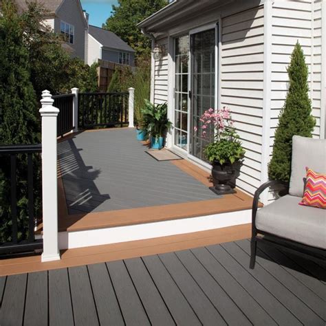 Shop Trex Enhance 12 Ft Clam Shell Composite Deck Board At