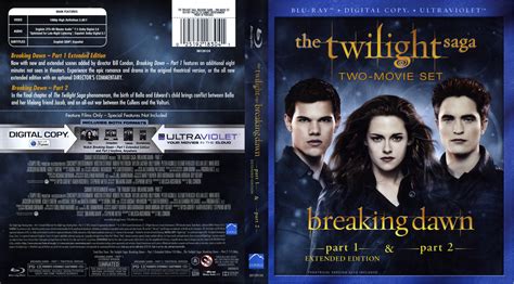 Covers Box Sk Twilight Saga Breaking Dawn Part 1 And 2 Extended Edition Blu Ray High