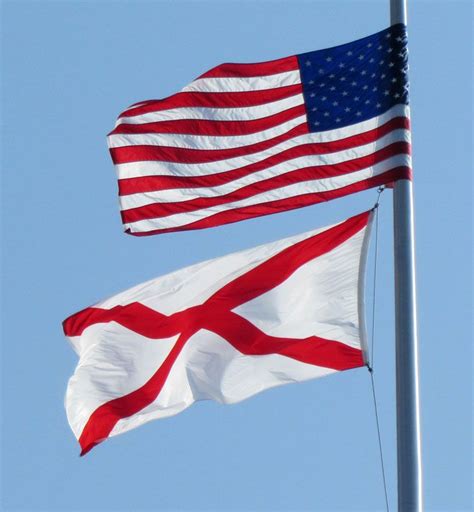 Download this premium photo about alabama flag, usa, and discover more than 7 million professional stock photos on freepik. ALABAMA: The Alabama flag being flown proudly with the ...