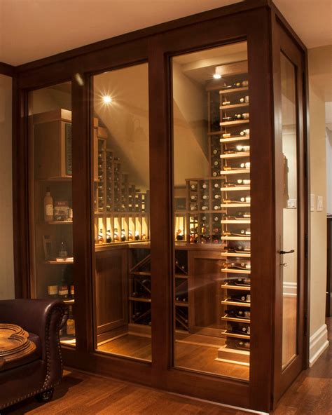 Small Space Wine Cellars By Papro Consulting Transitional Wine