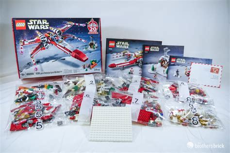 Lego 2019 Employee Exclusive 4002019 Christmas X Wing Review 7 The