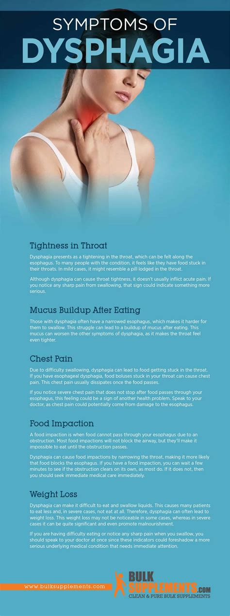 Dysphagia Symptoms Causes And Treatment