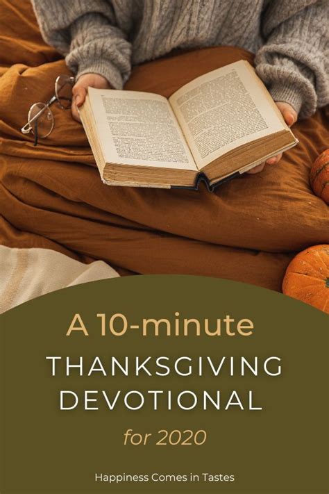 Thanksgiving Devotional Happiness Comes In Tastes Thanksgiving