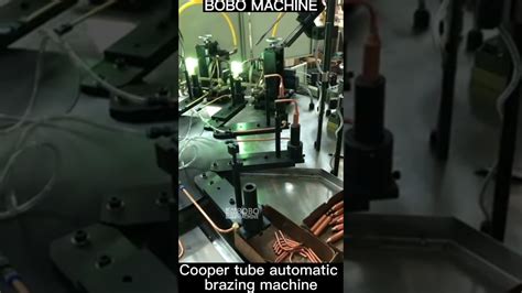 Cooper Tube Automatic Brazing Machine Youtube