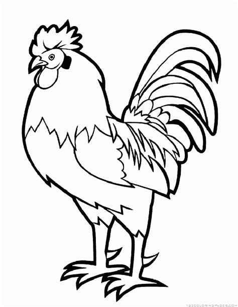 Check spelling or type a new query. Rooster Coloring Pages