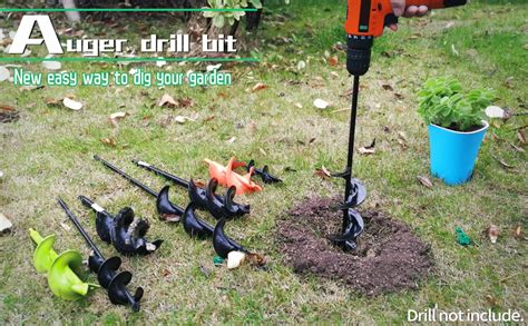 Auger Drill Baltimore Mall Bit For Planting 16x Garden 9 Bulb Inch Auge