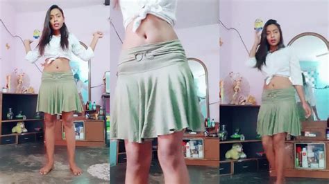indian girl dance in mini skirt 1 youtube