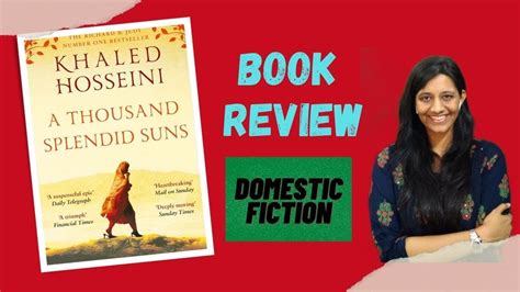 A Thousand Splendid Suns Ll Khaled Hosseini Ll Book Review By Kanika Khetan Youtube