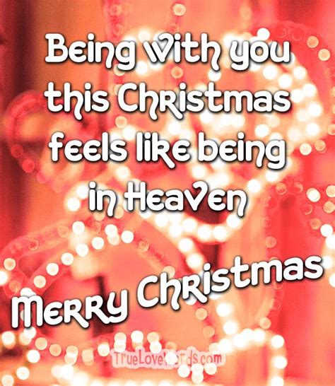 Merry christmas from all of us to you. 20 Magical Christmas Love Messages » True Love Words