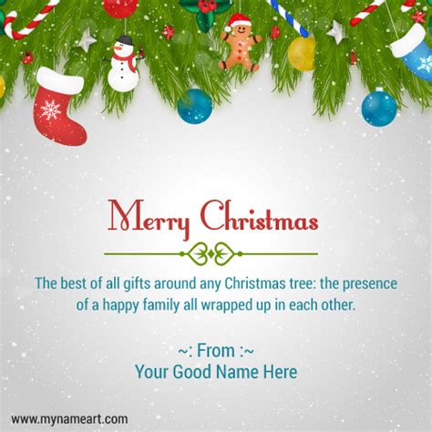 These heartfelt messages will serve as the perfect introduction to your holiday season. Merry Christmas Wishes Greeting Card For Family | wishes greeting card