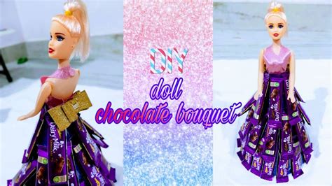Handmade Chocolate Doll Bouquet Youtube