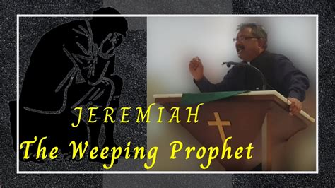 Jeremiah The Weeping Prophet Urduhindi Latest Sermon Rev Irfan