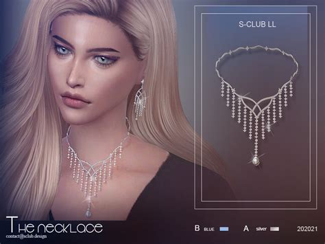 S Club Ts4 Ll Necklace 202021 The Sims 4 Catalog