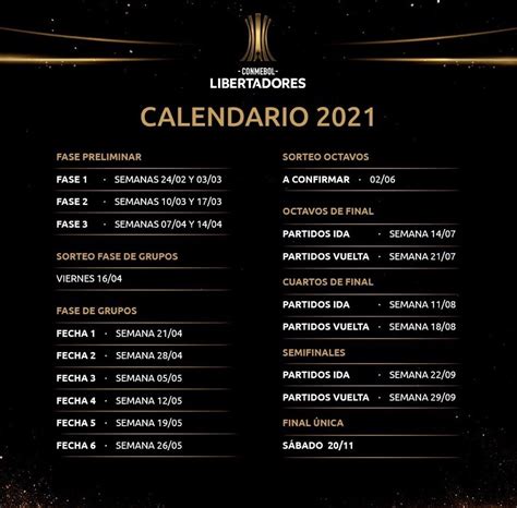 Escalação, fotos, vídeos e lances da partida. Conmebol divulga calendário completo da Libertadores 2021 e datas da Recopa entre Palmeiras e ...