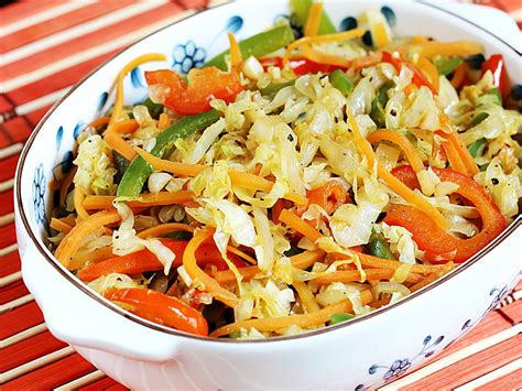Cabbage Stir Fry Chinese Style Stir Fried Cabbage Swasthis Recipes