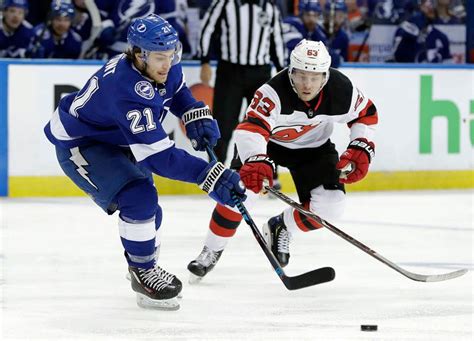 New Jersey Devils Vs Tampa Bay Lightning Live Score Updates And Chat