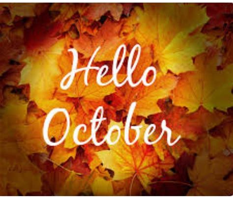 Hello October | Hello october, Hello october images 