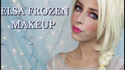 Halloween Makeup Elsa Frozen Makeup Tutorial Youtube