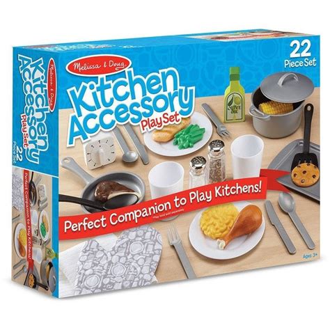 Melissa And Doug Kitchen Accessory Set Play Food And Kitchen