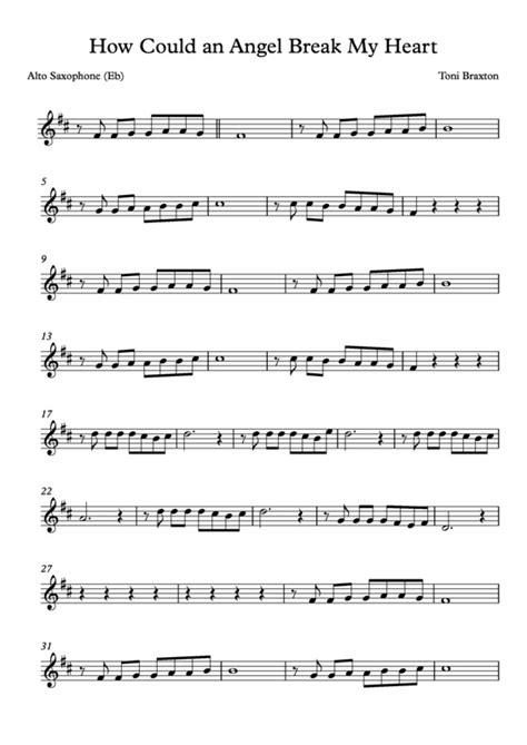 Posición en el top música. Super Partituras - Músicas de Toni Braxton