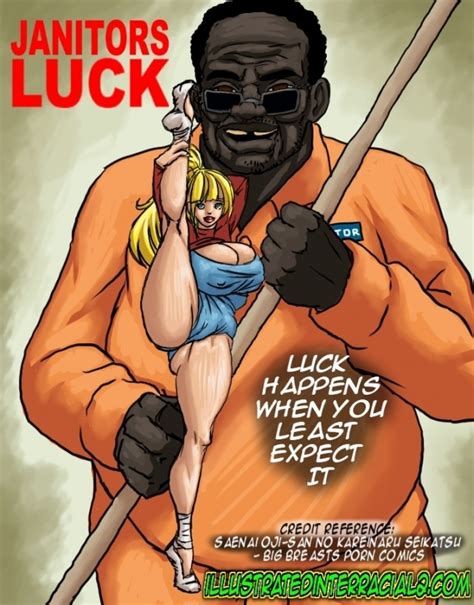 IllustratedInterracial Janitor S Luck Free Adult Comics