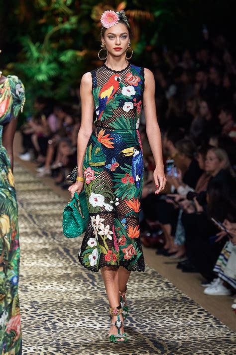 Dolce Gabbana Spring Ready To Wear Fashion Show Collection See