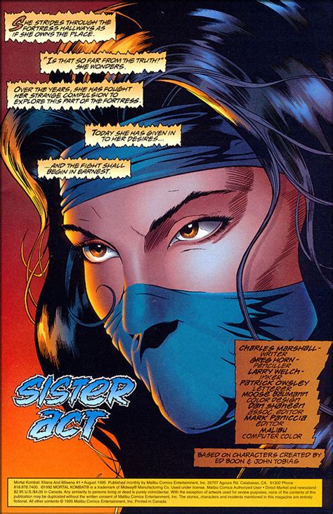 Read Online Mortal Kombat Kitana And Mileena Comic Issue Full