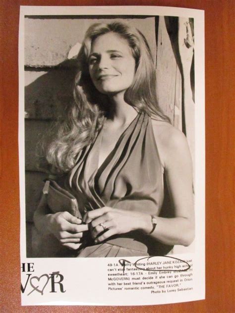 Vintage Glossy Press Photo Actress Harley Jane Kozak Stars In The Favor Ebay Press Photo