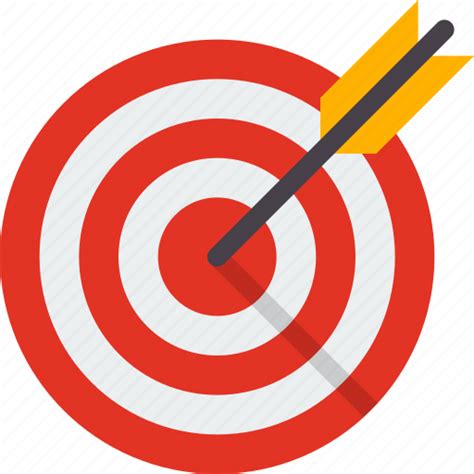 Aim Arrow Business Focus Goal Target Icon