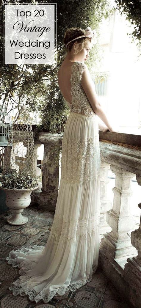 Wedding Ideas Top 20 Vintage Wedding Dresses For 2016 Brides