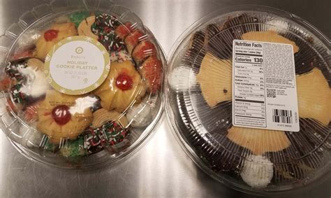 Publix gives kids a free cookie every time they're in the store, and yes i famously used to ask for one well into college. Publix Bakery holiday cookie platters recalled