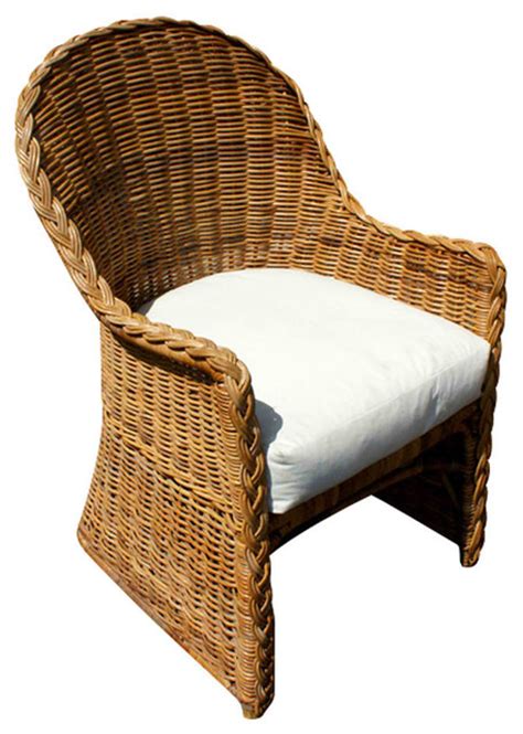 Maybe you would like to learn more about one of these? Rattan Woven High Back Chairs - Modern - Outdoor Lounge ...