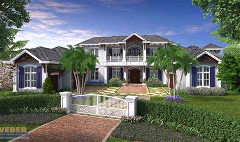 House Plan With California Architecture Weber Design Group Naples Fl