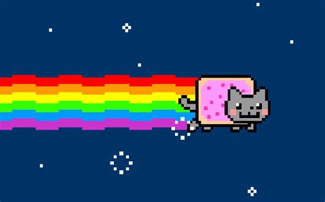 Nyan Cat Logo By Jonathanhher On Deviantart