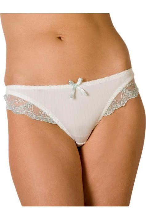 Ladies Camille Mint Lace Satin Sheer Womens Lingerie Thong Sizes 10 20