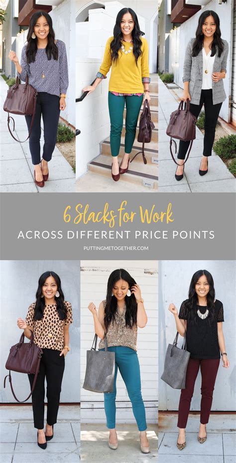 Slacks For Work A Comparison Across Different Price Points Work Outfits Women Business